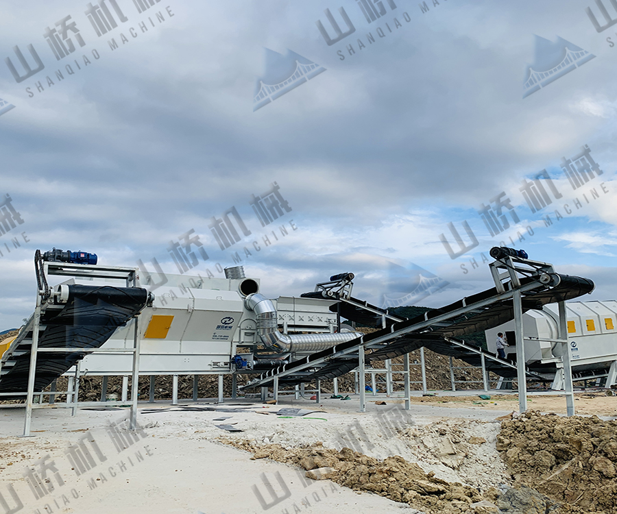 小型建筑垃圾分选破碎设备在使用过程中产生的故障问题和解决方案(图1)