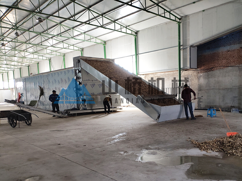 网带式黄精烘干机(图1)